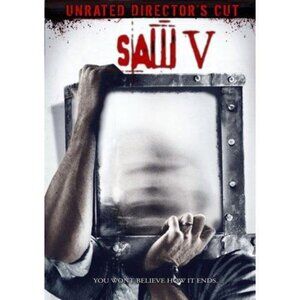 Saw V Unrated Director's Cut DVD Movie LionsGate Widescreen 2008